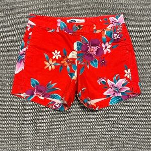 Old Navy Red Floral Women's Shorts